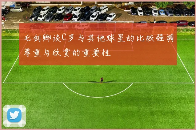 毛剑卿谈C罗与其他球星的比较强调尊重与欣赏的重要性